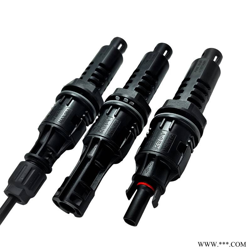 板端保险丝防水接头逆变器熔断保护器 汇流箱防护保险管连接器大电流1500V图1