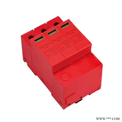 光伏防雷保护器NSPV3-40R 直流浪涌保护器阻燃材质DC1000V