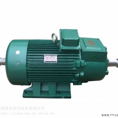 YZR180L-8-11KW-380V-F级-单-双出轴冶金起重带滑环绕线电动机