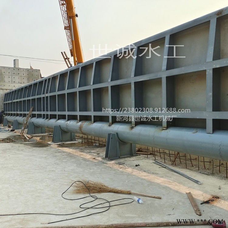 液压钢坝闸门、液压钢坝、液压闸门专业定制-河北世诚 液压钢坝闸厂家图1