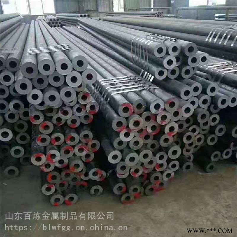 供应 江苏建湖 材质 20#号钢 45#号钢 42CrMo 16mn 厚壁无缝钢管图1