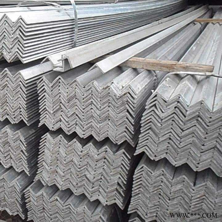 上海大量现货供应唐钢 鞍钢 Q235B 国标 热镀锌角钢40×4 50×5 幕墙 大理石钢挂  规格齐全  厂家直销图1