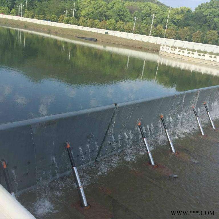 液压钢坝闸门  河流景观钢坝 拓禹水工实力厂家 欢迎咨询钢坝闸门图1