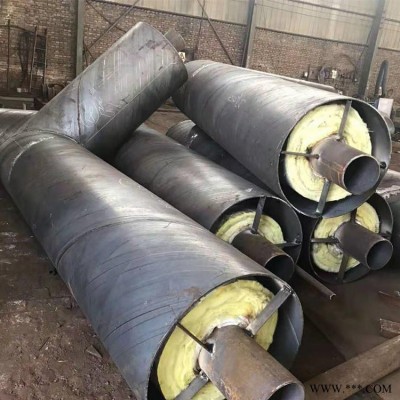 恒泰集团  蒸汽直埋管道 外滑动钢套钢直埋保温管 钢套钢预制直埋保温管道 钢套钢聚氨酯保温管 钢套钢防腐保温管