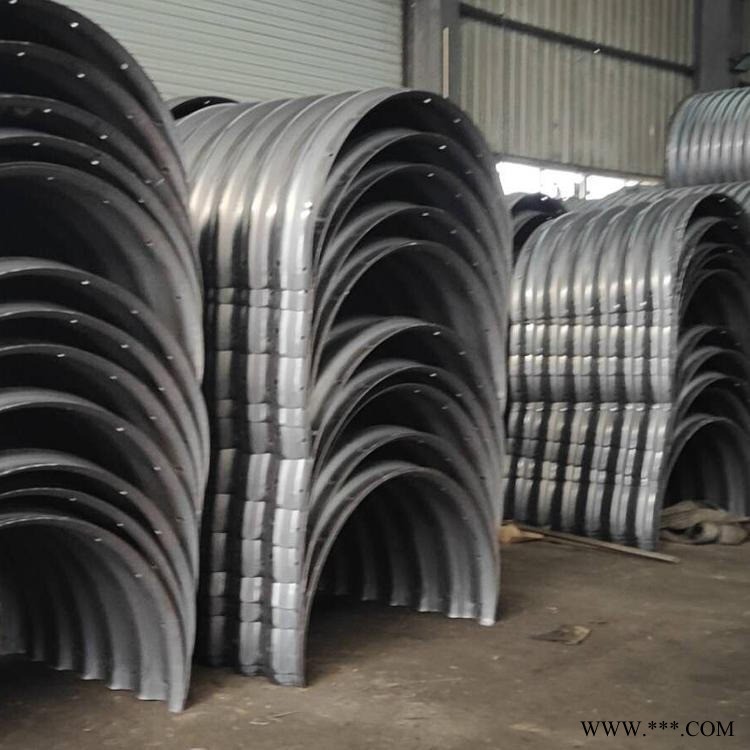 衡水鼎高 厂家生产批发钢波纹涵管 镀锌钢波纹涵管 HSDG波纹涵管 大小口径钢波纹涵管 拼装钢波纹涵管 地埋式钢波纹涵管图1