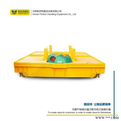 卷筒式钢材搬运车 电动运输车卷筒厂家原装供应