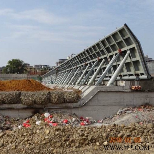 前进  钢坝闸门工程 定制液压钢坝  钢坝闸门 钢坝门 厂家图1