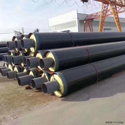 源头厂家 聚鸿制造 529  高温钢套钢保温管 直埋钢套钢保温钢管 钢套钢直埋式保温管 钢套钢蒸汽保温管道  管道专家