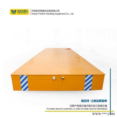 转运钢管建筑材料搬运平板车 无轨电动搬运平板车