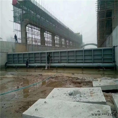新型液压钢坝 景观钢坝 坚固耐用 液压钢坝 液压翻板钢坝