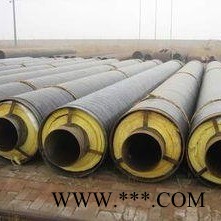 河北亿健 城市供暖蒸汽钢套钢保温钢管 小区供热用复合钢套钢保温管 厂家直营 复合钢套钢保温管 预制钢套钢保温管 批发厂家图1