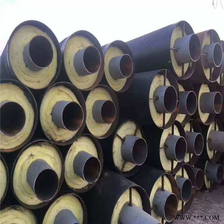 钢套钢发泡保温钢管 钢套钢岩棉保温钢管介绍 蒸汽钢套钢直埋保温管 恒诚 长期供应图1