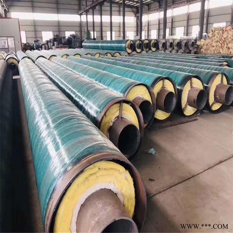 厂家现货钢套钢保温管报价 锅炉输送蒸汽钢套钢保温管 化工蒸汽专用钢套钢保温管 价格低发货快图1