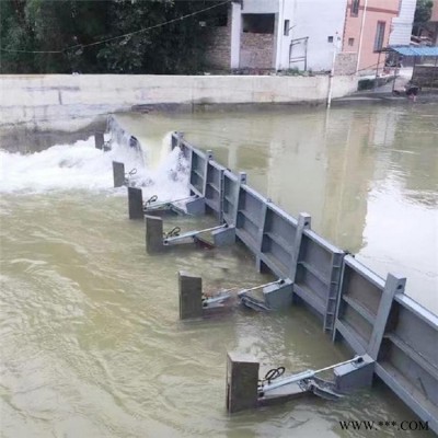 华远 液压钢坝闸门 质量放心 底横轴液压钢坝 景观钢坝闸门 液压钢坝
