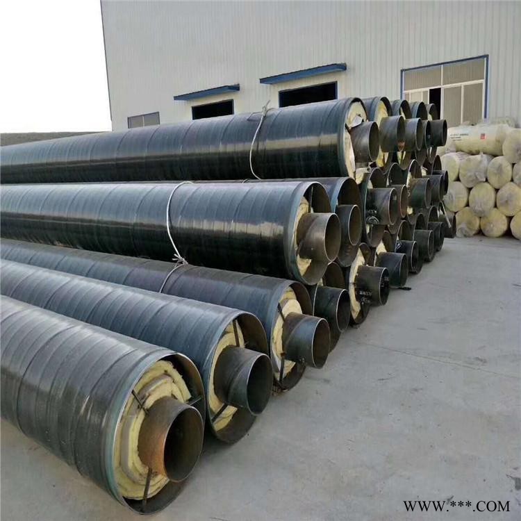钢套钢保温蒸汽钢管 钢套钢直埋蒸汽保温管道 钢套钢预制直埋保温管 恒诚 出售批发图1