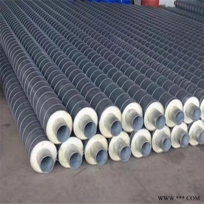 大量库存供热用钢套钢硅酸铝保温管 内滑动钢套钢蒸汽保温管 预制钢套钢保温管