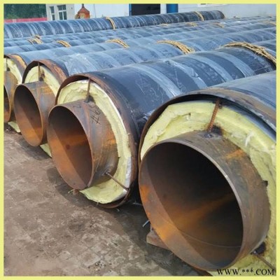 钢套钢保温钢管 钢套钢预制蒸汽保温管 钢套钢热力保温管 恒诚 生产厂家