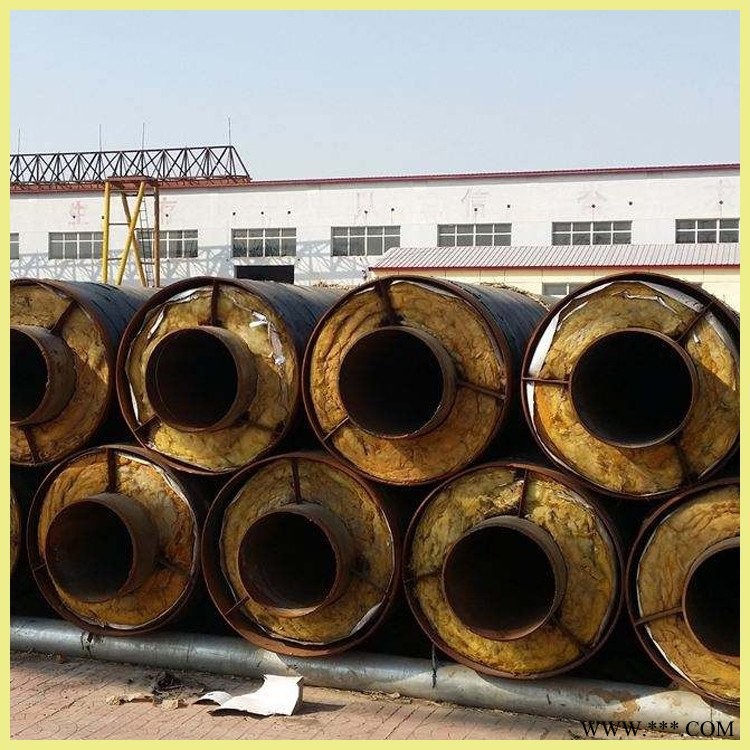 钢套钢蒸汽保温钢管 钢套钢直埋预制保温管 钢套钢直埋无缝保温管 恒诚 厂家供应图1