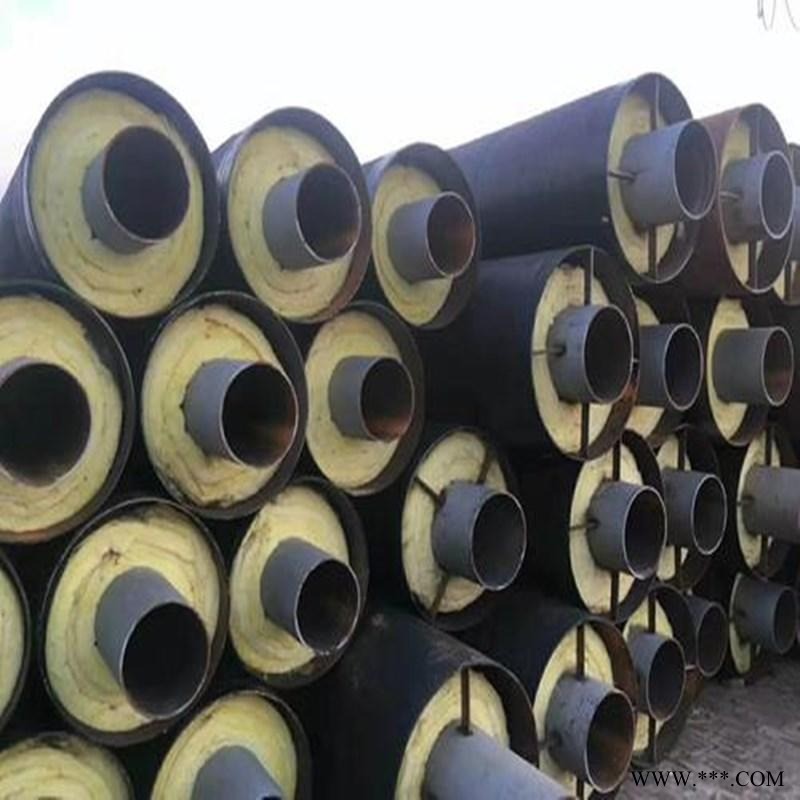 直埋式钢套钢保温管 钢套钢蒸汽保温管 硅酸钙保温钢管厂家 钢套钢保温管件图1