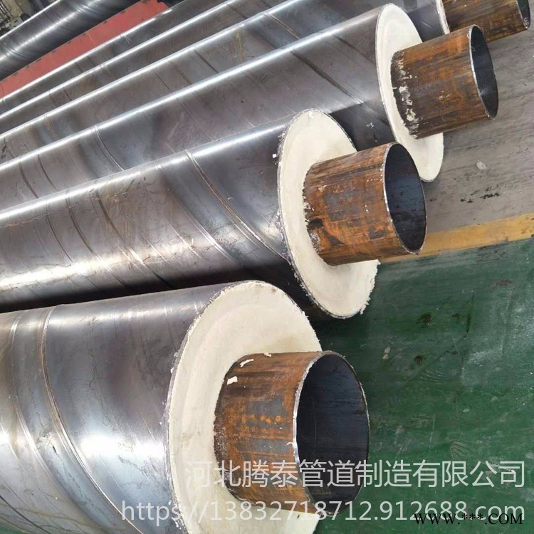 腾泰管道 大量销售 钢套钢复合保温钢管 外滑动钢套钢保温钢管 钢套钢直埋蒸汽管道 诚信经营图1