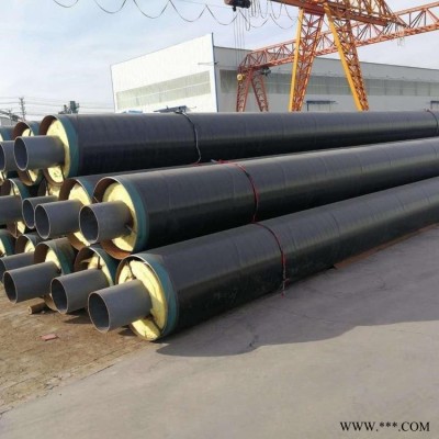 钢套钢发泡保温钢管 供热钢套钢保温钢管 直埋钢套钢保温钢管 恒诚 送货上门