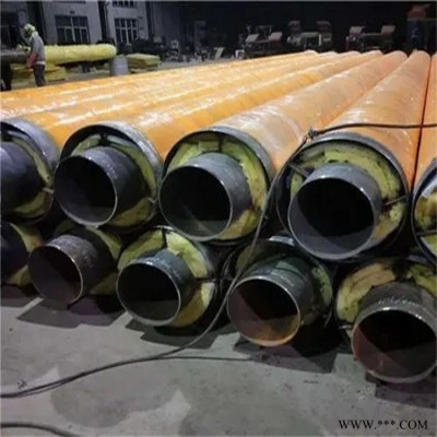直埋式蒸汽钢套钢保温管 钢套钢复合发泡保温管 钢套钢蒸汽保温管 厂家出售