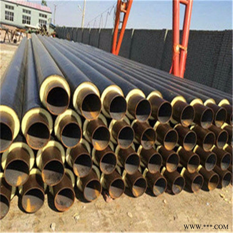 蒸汽直埋保温管 高温蒸汽钢套钢保温钢管 钢套钢架空保温钢管 钢套钢玻璃棉保温钢管 厂家直销图1