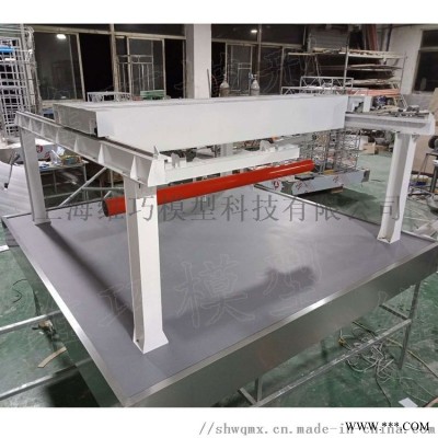 不锈钢材质桥式起重机模型定制门式桥式龙门起重机模型