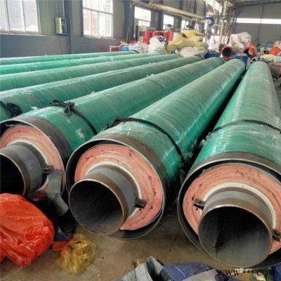 钢套钢保温蒸汽钢管 钢套钢滑动保温管 蒸汽钢套钢直埋保温管 恒诚 厂家批发