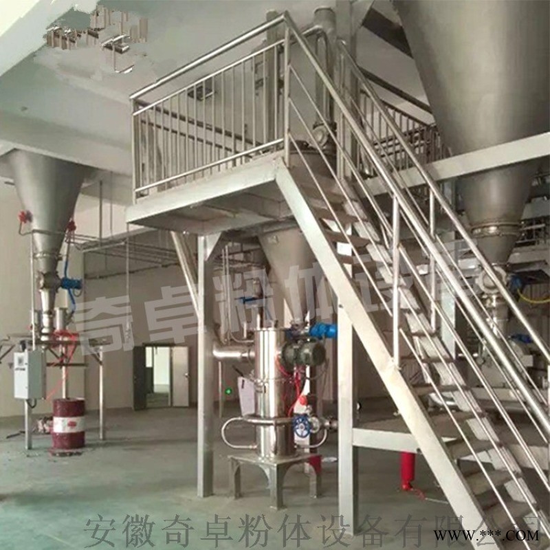 全自动立式锥形混合机豆米不锈钢材质图1