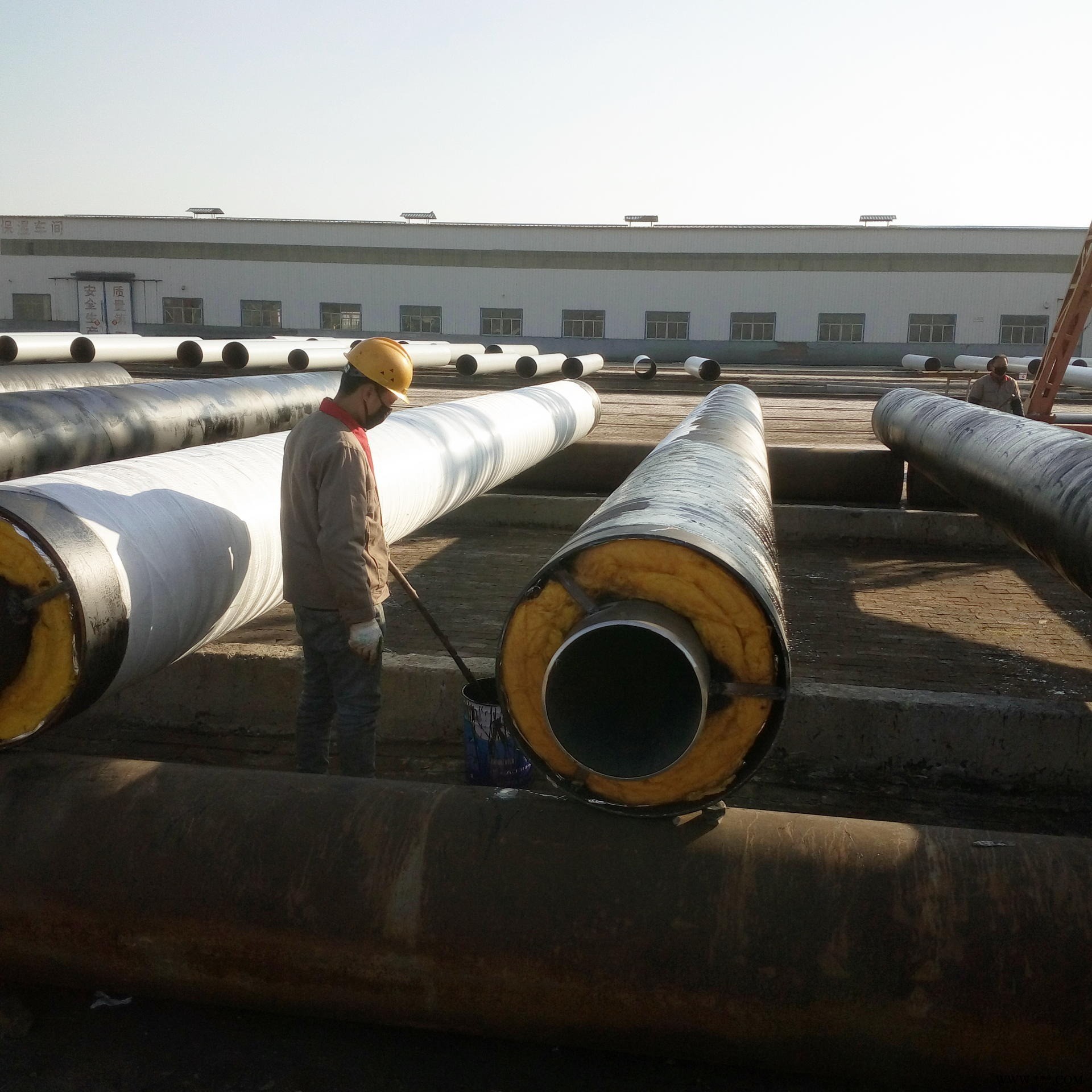 专业生产钢套钢保温钢管 架空式钢套钢保温钢管 内滑动式钢套钢保温钢管 旭宇钢管厂家直销欢迎来电图1