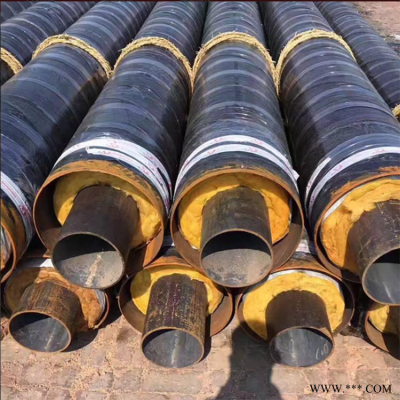 钢套钢蒸汽保温钢管 预制钢套钢直埋保温管 钢套钢蒸汽热水供暖管 恒诚 生产厂家