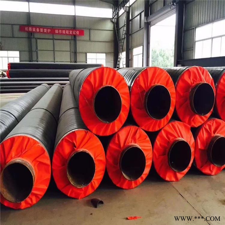 钢套钢发泡保温钢管 地埋钢套钢蒸汽保温钢管 钢套钢直埋蒸汽钢管 恒诚 生产厂家图1