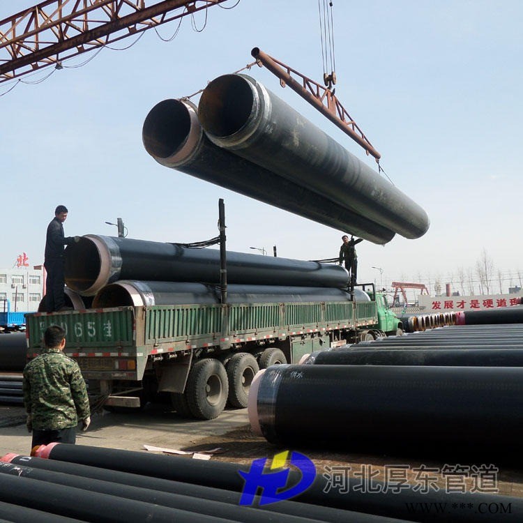 厚东管道 钢套钢直埋保温钢管 钢套钢复合保温钢管 钢套钢直埋蒸汽管道 使用年限久图1