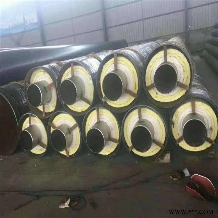 钢套钢保温蒸汽钢管 市政工程钢套钢蒸汽管道 钢套钢直埋蒸汽钢管 恒诚 供应定做图1