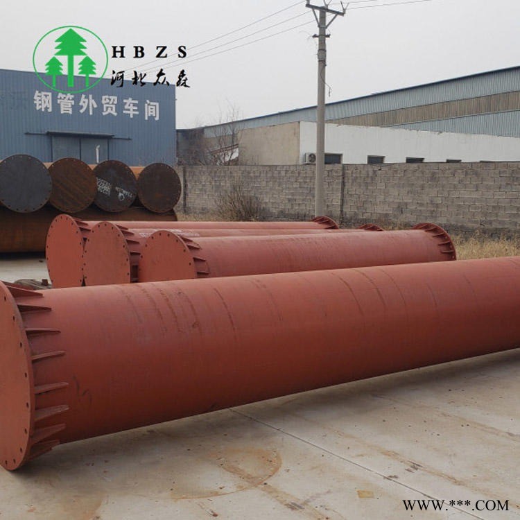 建筑钢支撑 直缝钢支撑 众森钢管 桥梁工程用钢支撑 制造商图1