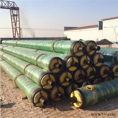 钢套钢发泡保温钢管 钢套钢型预制保温管 钢套钢热力保温管 恒诚 厂家供应