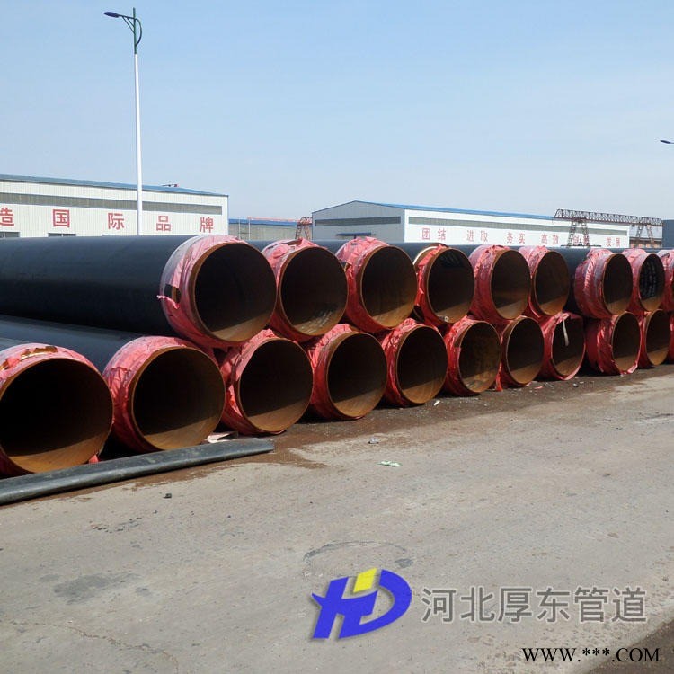 厚东管道 钢套钢蒸汽保温螺旋钢管 蒸汽钢套钢预制直埋保温管 钢套钢预制直埋保温管 直销 欢迎选购图1