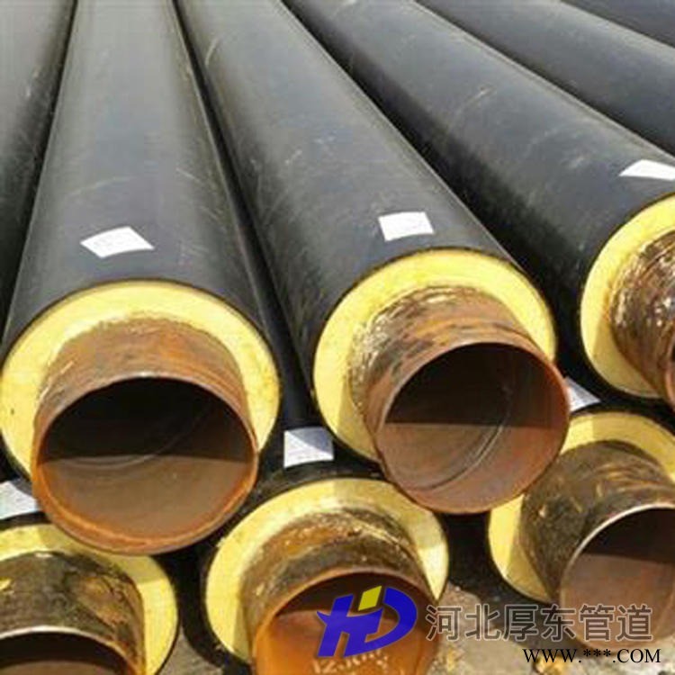 厚东管道 钢套钢直埋蒸汽管道 外滑动钢套钢保温钢管 钢套钢复合保温钢管 保证质量图1