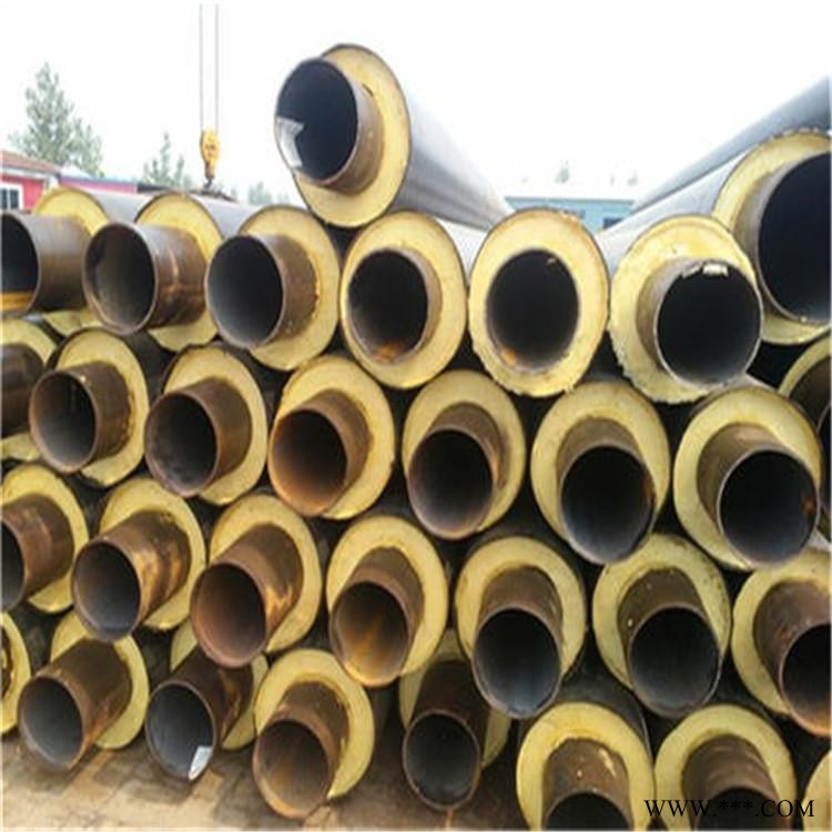 钢套钢蒸汽热水供暖管 定制生产蒸汽保温管道 浩钢 钢套钢直埋保温钢管 价格合理图1