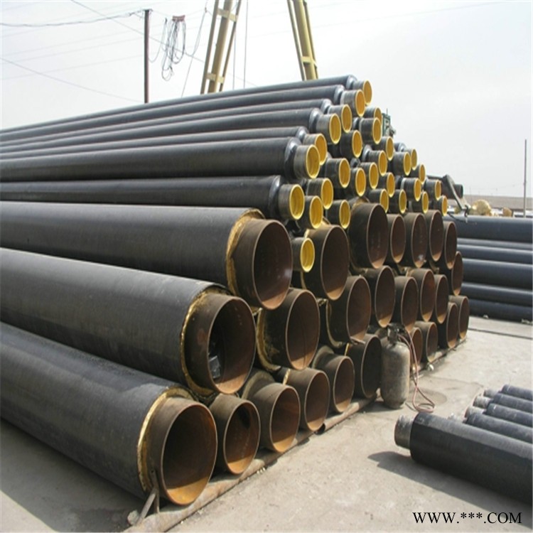 复合蒸汽钢套钢保温钢管 钢套钢岩棉保温钢管 厚东 钢套钢直埋无缝保温管 大量出售图1