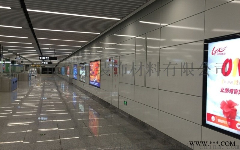 隧道地铁站/人行通道用装饰搪瓷钢板建筑材料图1