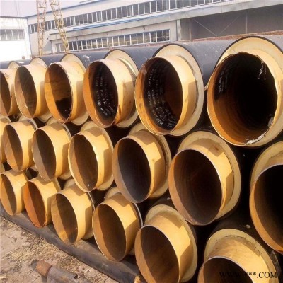 钢套钢蒸汽热水供暖管 地埋式岩棉保温钢管 浩钢 外滑动钢套钢蒸汽保温钢管 寿命长