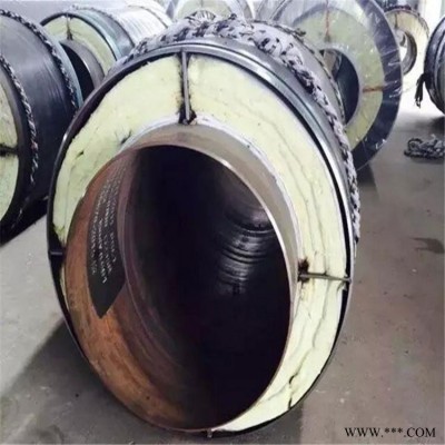 市政钢套钢蒸汽管道 管中管发泡保温钢管 浩钢 蒸汽管道钢套钢预制保温管 寿命长