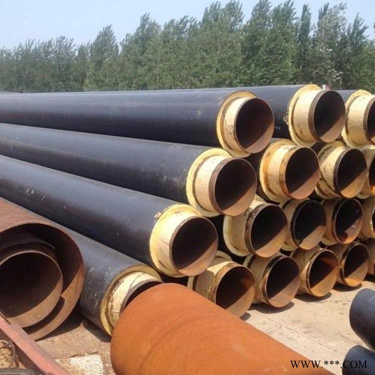 保温供暖直埋蒸汽保温管 钢套钢岩棉保温钢管 浩钢 钢套钢铝皮保温钢管 欢迎咨询图1