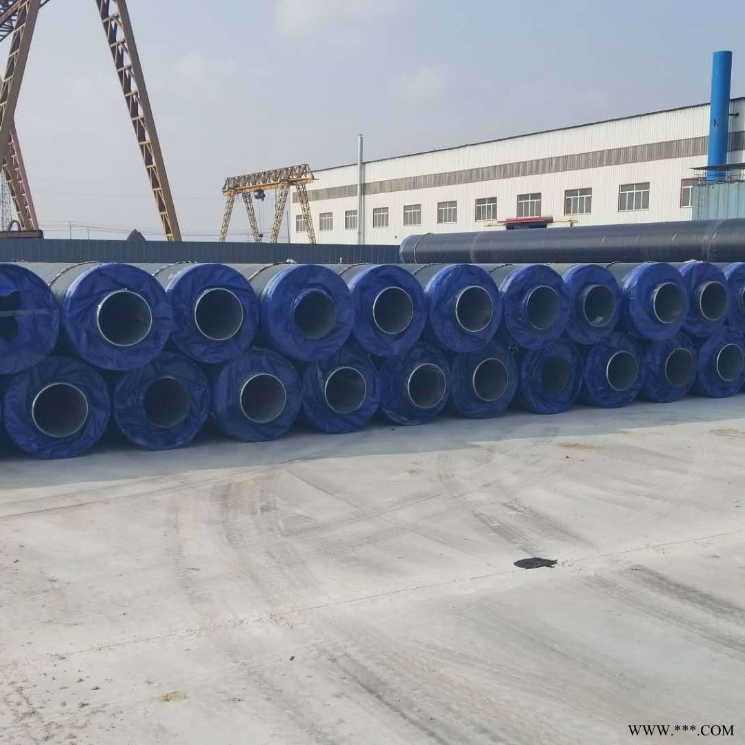 源头厂家 钢套钢保温管报价 耐高温蒸汽输送管道 钢套钢保温管厂家 预制直埋钢套钢保温管 聚鸿制造图1