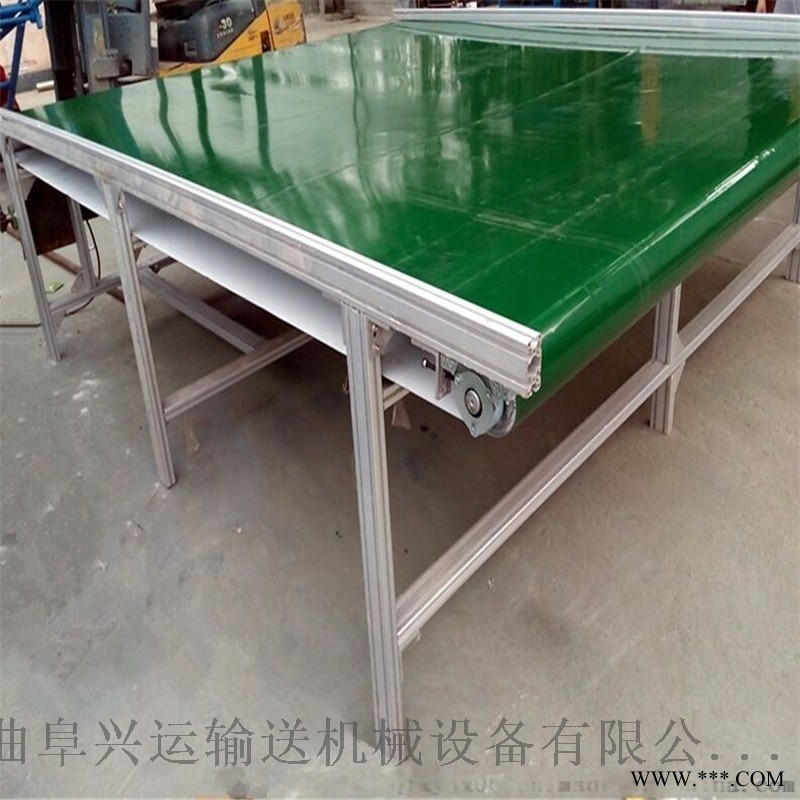 不锈钢皮带机 铝材爬坡输送机 六九重工 快递包裹分图1