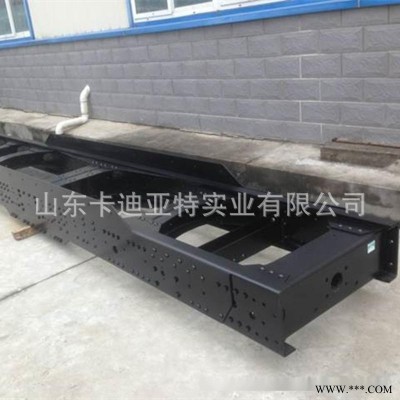 豪沃自卸车加厚车架总成 重汽豪沃自卸车加强型大梁总成原厂钢材