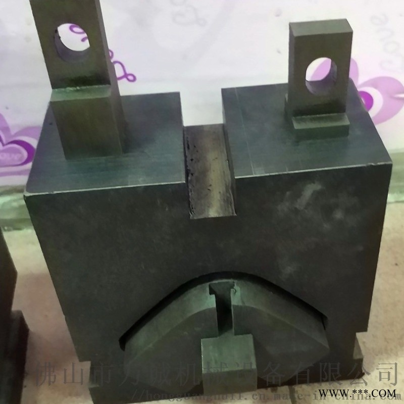 万诚液压冲孔机钢材冲孔机不锈钢打孔机 双头冲压机图1