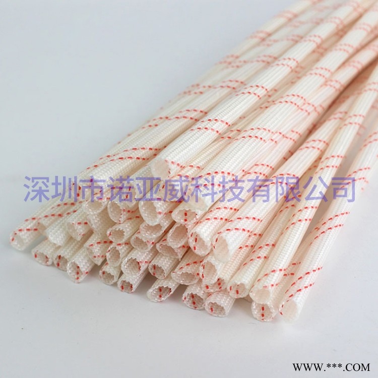 厂家批发聚录乙烯玻璃纤维漆管 黄腊管图1